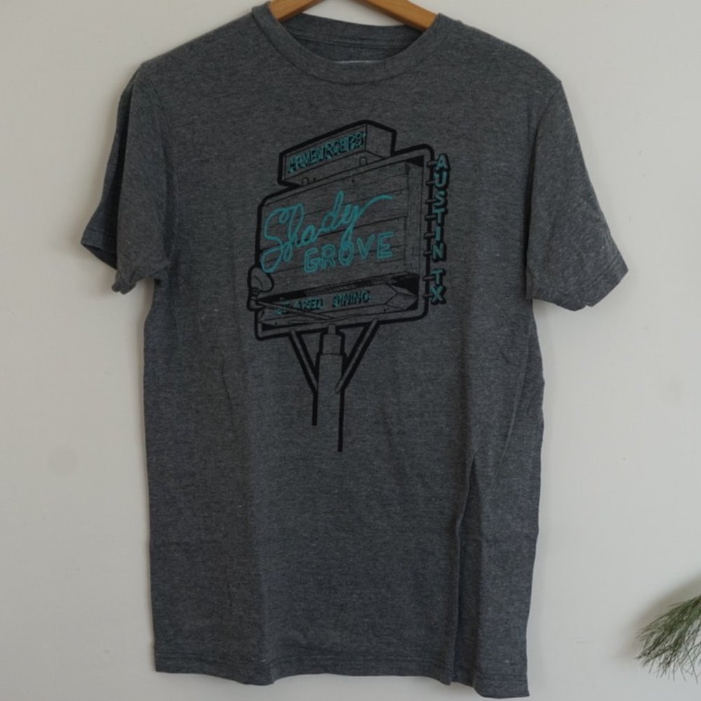 Nostalgic Rags Grey Shady Grove T-shirt Size S